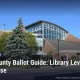 Fostoria News Wood County Library Levy and local election image.